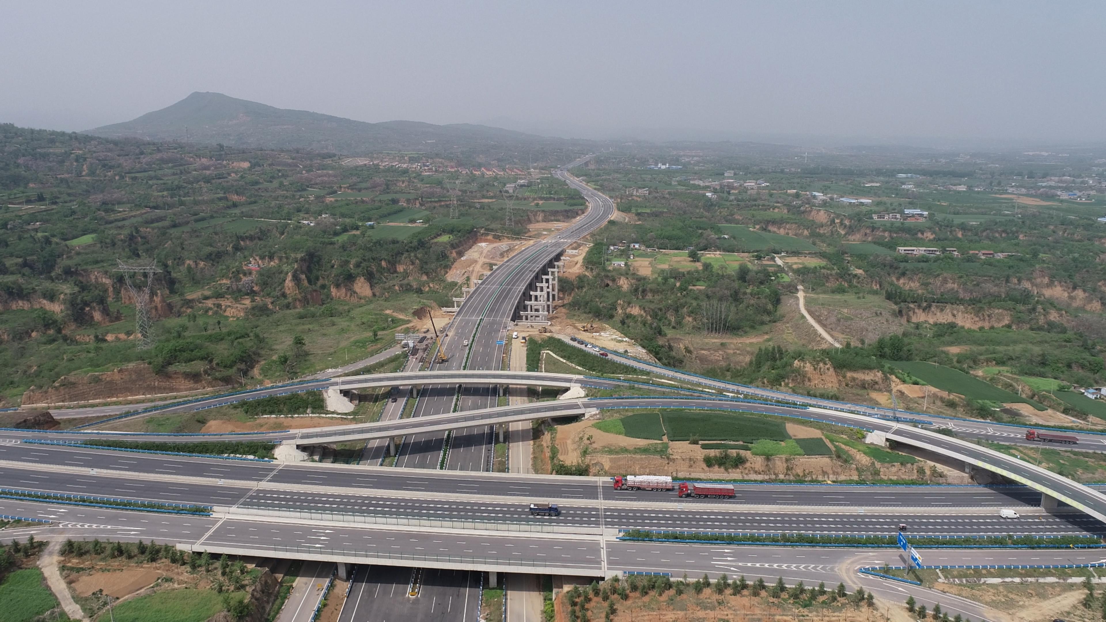 省道315与省道238新建工程G234-五云山段顺利通车(图2)