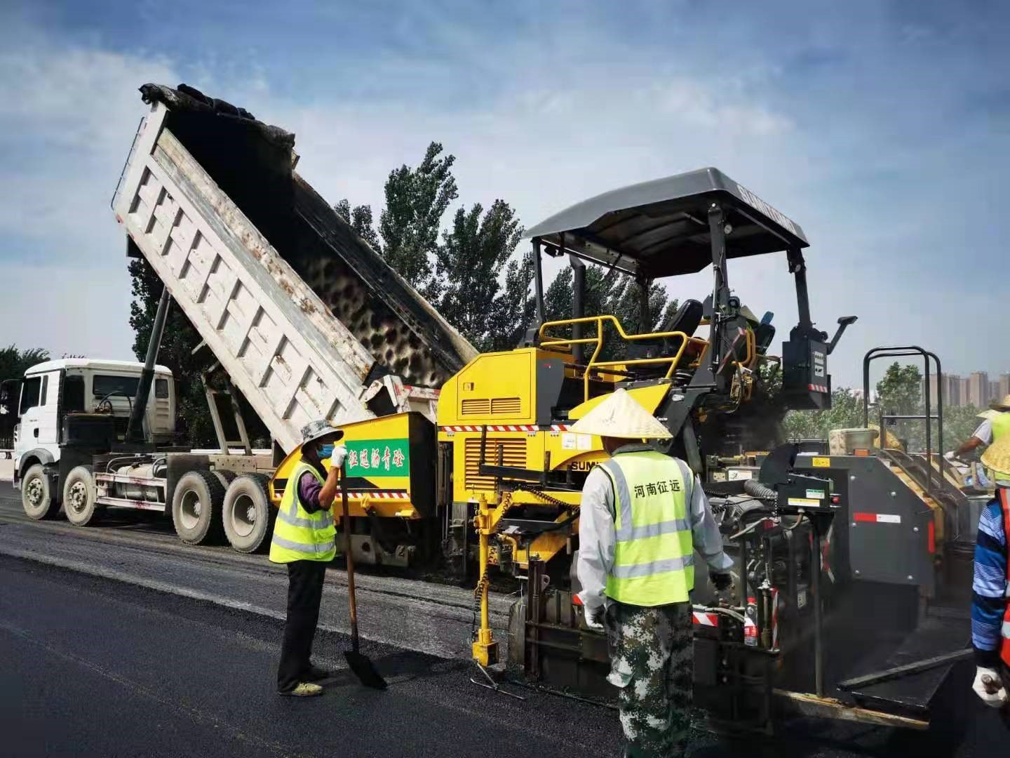 郑州沥青路面施工工艺流程(图2)